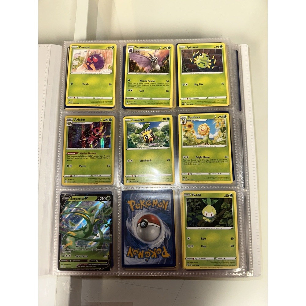 2 Partial‎ Master Sets Pokemon Cards Silver Tempest AND Temporal Forces